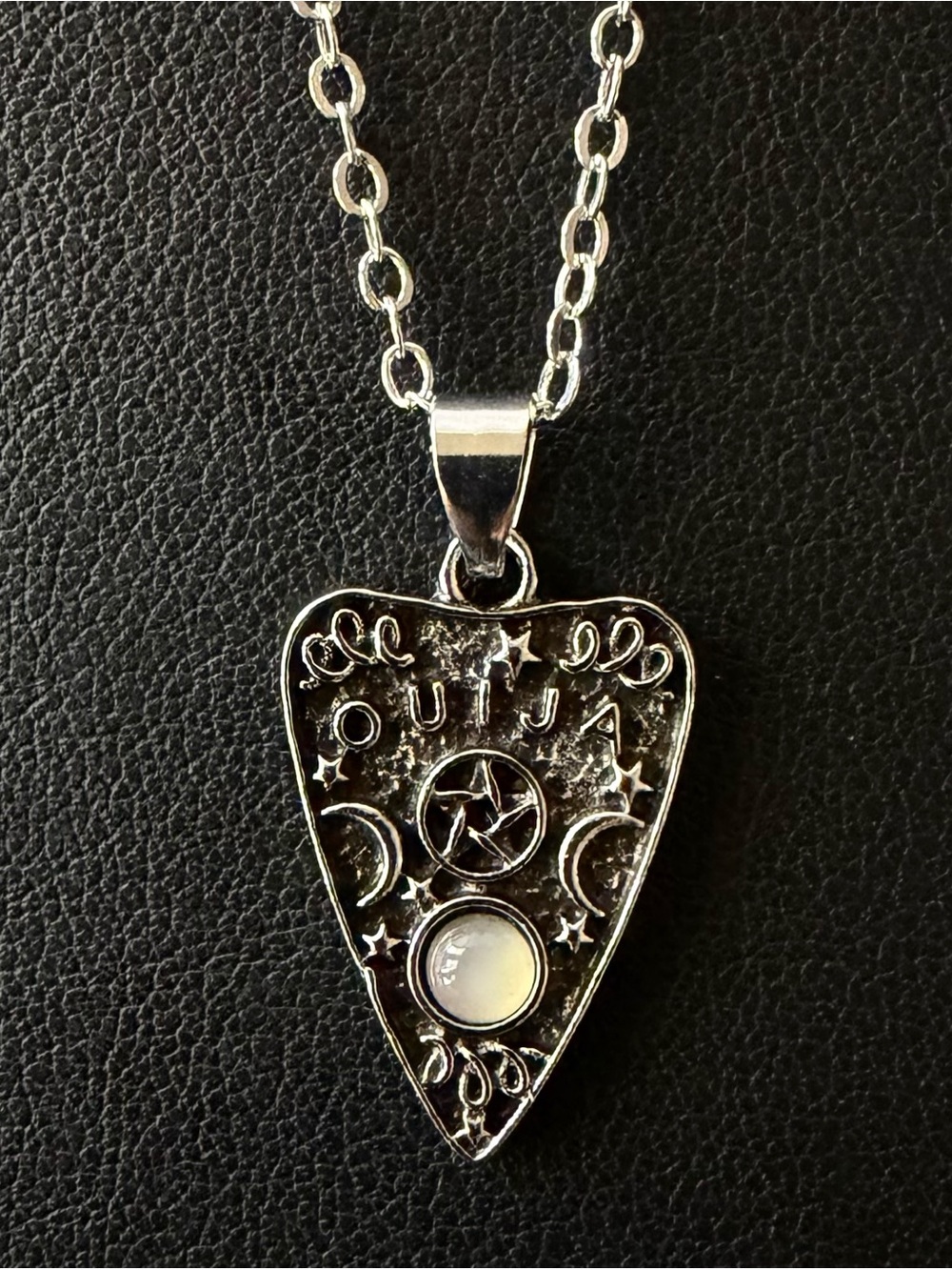 Ouija Board Planchette Pendant Necklace